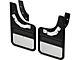 Mud Flaps with Stainless Steel Plate; Front and Rear (16-23 Tacoma)