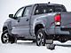 No-Drill Mud Flaps with Gunmetal Plate; Front and Rear (16-23 Tacoma)