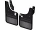 No-Drill Mud Flaps with Gunmetal Plate; Front and Rear (16-23 Tacoma)