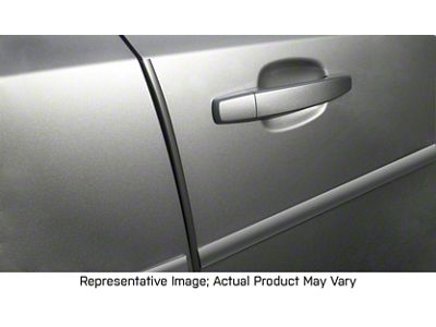 Lower Side Moldings; Natural White (05-23 Tacoma Double Cab)
