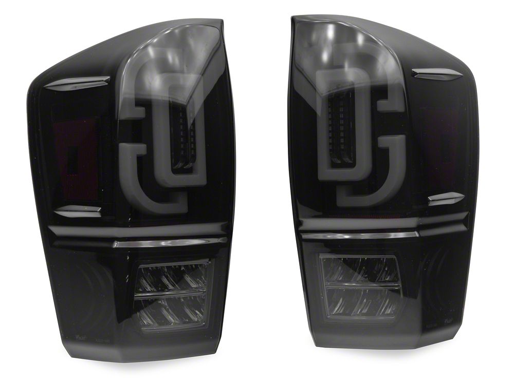 Raxiom XW Series Sequential LED Tail Lights; Black Housing Raxiom XW Series Sequential LED Tail Lights; Black Housing
