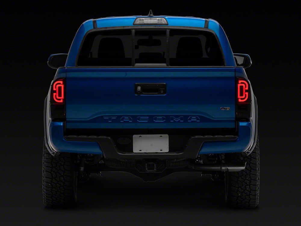 Raxiom XW Series Sequential LED Tail Lights; Black Housing Raxiom XW Series Sequential LED Tail Lights; Black Housing
