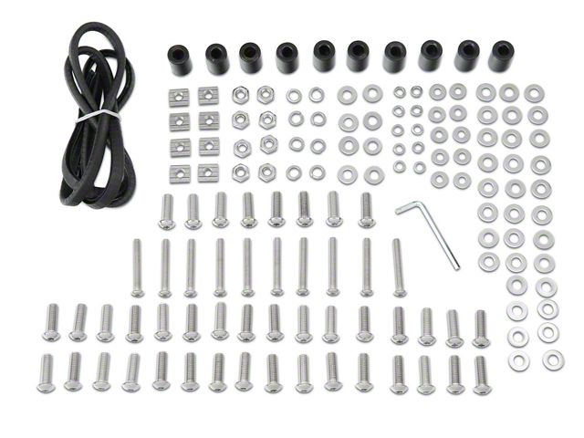 RedRock Replacement Roof Rack Hardware Kit for TT12769 Only (05-23 Tacoma Double Cab)