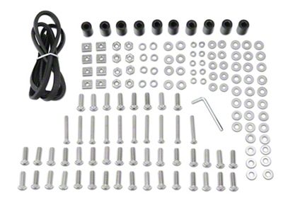 RedRock Replacement Roof Rack Hardware Kit for TT12769 Only (05-23 Tacoma Double Cab)