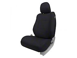 PRP Front Seat Covers; All Black (12-15 Tacoma TRD Pro Sport w/ Fold Flat Passenger Seat)