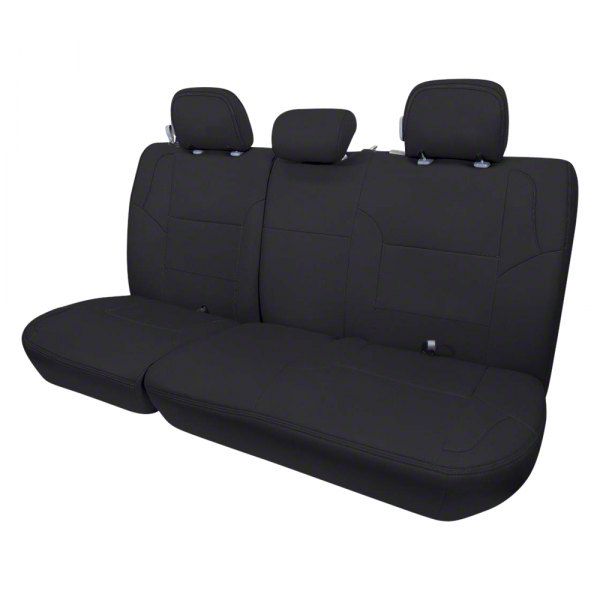 PRP Rear Bench Seat Cover; All Black B05202 (1215