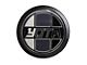 Grillebadgestore Premium Aluminum Grille Badge; Round Fat Yota Black White Solid Stripes (Universal; Some Adaptation May Be Required)