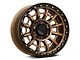 KMC Carnage Matte Bronze with Black Lip 6-Lug Wheel; 17x9; 0mm Offset (05-15 Tacoma)