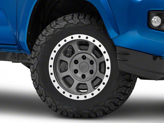 Rovos Wheels Kalahari Charcoal 6-Lug Wheel; 17x8.5; 0mm Offset (16-23 Tacoma)