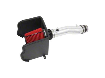 Spectre Performance Cold Air Intake with Red Filter; Polished (16-23 3.5L Tacoma)