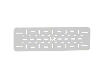 Heavy Metal Off-Road Universal Accessory Mounting Plate; 22-Inch (Universal; Some Adaptation May Be Required)