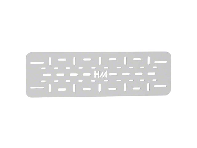 Heavy Metal Off-Road Universal Accessory Mounting Plate; 25-Inch (Universal; Some Adaptation May Be Required)