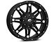 XD Monster II Matte Black 5-Lug Wheel; 17x9; -12mm Offset (05-15 Tacoma)