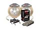 StopTech ST-40 Trophy Sport Drilled Coated 2-Piece Front Big Brake Kit with 355x32mm Rotors; Silver Calipers (05-23 6-Lug Tacoma)