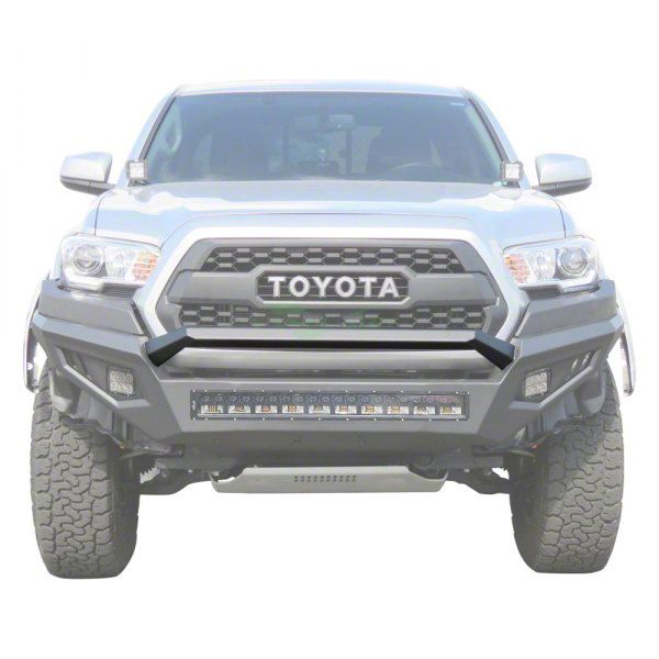 Tacoma HD Front Bumper Hoop Only; Black (16-23 Tacoma, Excluding TRD ...