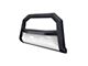 Optimus Bull Bar with Stainless Steel Skid Plate and 18-Inch LED Light Bar; Black (16-23 Tacoma, Excluding TRD)