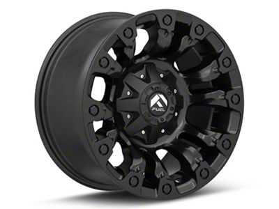 Fuel Wheels Vapor Matte Black 6-Lug Wheel; 18x9; -12mm Offset (2024 Tacoma)
