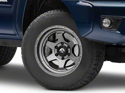 Fuel Wheels Shok Matte Gunmetal 6-Lug Wheel; 17x9; 20mm Offset (05-15 Tacoma)
