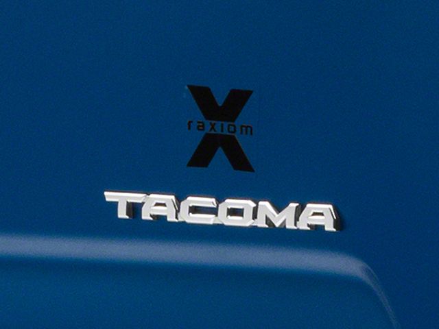 SEC10 Raxiom Fender Decal; Black (Universal; Some Adaptation May Be Required)