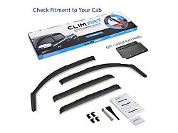 in-Channel Window Deflectors (16-23 Tacoma Double Cab)