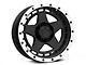 Rovos Wheels Nyiri Satin Black 6-Lug Wheel; 17x8.5; -10mm Offset (16-23 Tacoma)