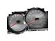 US Speedo Stainless Edition Gauge Face; MPH; White (05-08 Tacoma w/ Manual Transmission)