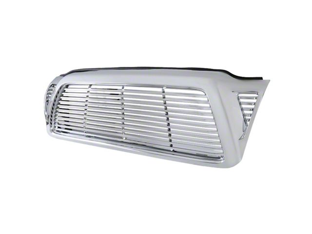 Horizontal Billet Upper Replacement Grille; Chrome (05-11 Tacoma)
