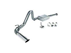 Dynomax Ultra Flo Welded Single Exhaust System with Polished Tip; Side Exit (16-23 3.5L Tacoma)