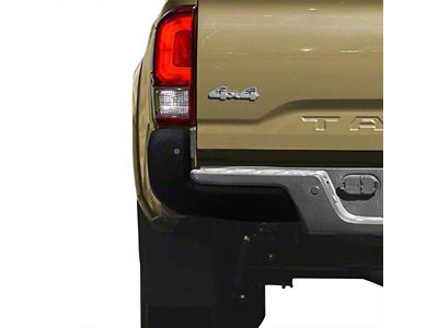 Rear Bumper Cover; Pre-Drilled for Backup Sensors; Armor Coated (16-23 Tacoma)