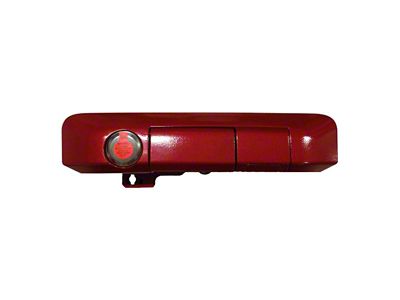 Manual Tailgate Lock Handle with Bolt Codeable Lock; Barcelona Red (05-15 Tacoma)