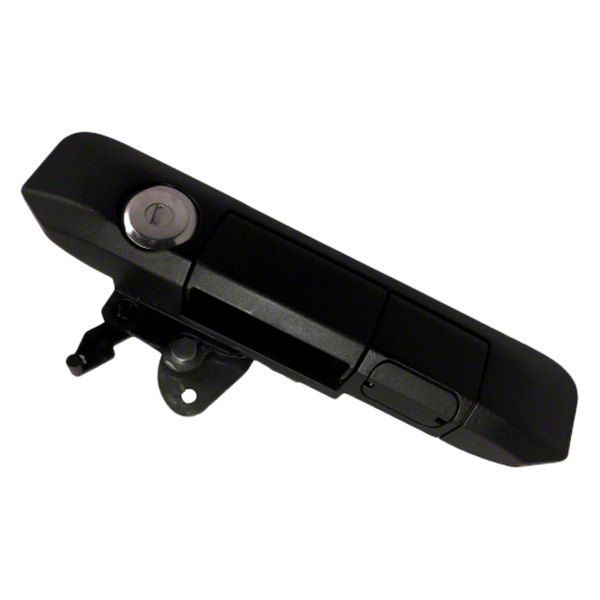 Tacoma Manual Tailgate Lock Handle with Bolt Codeable Lock; Black (05 ...