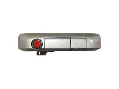 Manual Tailgate Lock Handle with Bolt Codeable Lock; Silverstreak Mica (05-15 Tacoma)