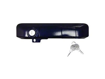 Manual Tailgate Lock Handle with Standard Lock; Nautical Blue Metallic (05-15 Tacoma)
