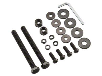 Barricade Replacement Skid Plate Hardware Kit for TT23554 Only (16-23 Tacoma)
