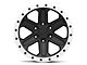 Rovos Wheels Tenere Satin Black 6-Lug Wheel; 17x8.5; 0mm Offset (16-23 Tacoma)