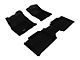 3D MAXpider KAGU Series All-Weather Custom Fit Front and Rear Floor Liners; Black (05-11 Tacoma Access Cab)