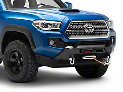 Magnum RT Stubby Winch Front Bumper; Black Textured (16-23 Tacoma)