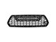 Vision X Upper Replacement Grille with XPR-9M Light Bar; Satin Black (16-23 Tacoma)