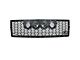 Vision X Upper Replacement Grille with 4.50-Inch CG2 Cannon LED Lights; Satin Black (16-23 Tacoma)