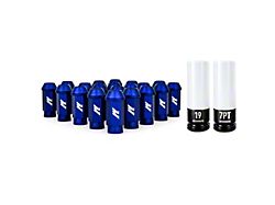 Mishimoto Blue Locking Lug Nut Kit; 1/2-Inch x 20; Set of 20 (05-15 2WD Tacoma, Excluding Pre Runner)