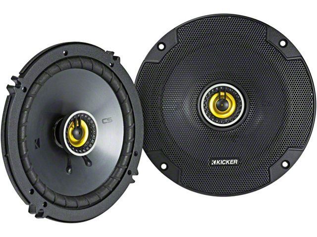 Kicker CS-Series Front and Rear Speaker Package (09-23 Tacoma w/o JBL Radio)