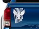 SEC10 Eagle Stars and Stripes Decal; White (Universal; Some Adaptation May Be Required)