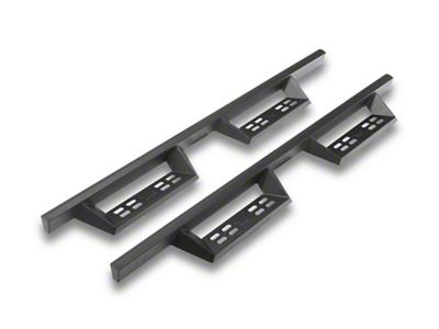 4-Inch Drop Sniper Running Boards; Textured Black (05-23 Tacoma Access Cab)