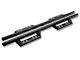 4-Inch Drop Sniper Running Boards; Textured Black (05-23 Tacoma Double Cab)