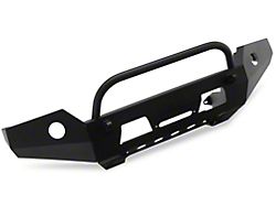 Affordable Offroad Elite Modular Winch Front Bumper with Bullbar; Black (16-23 Tacoma)