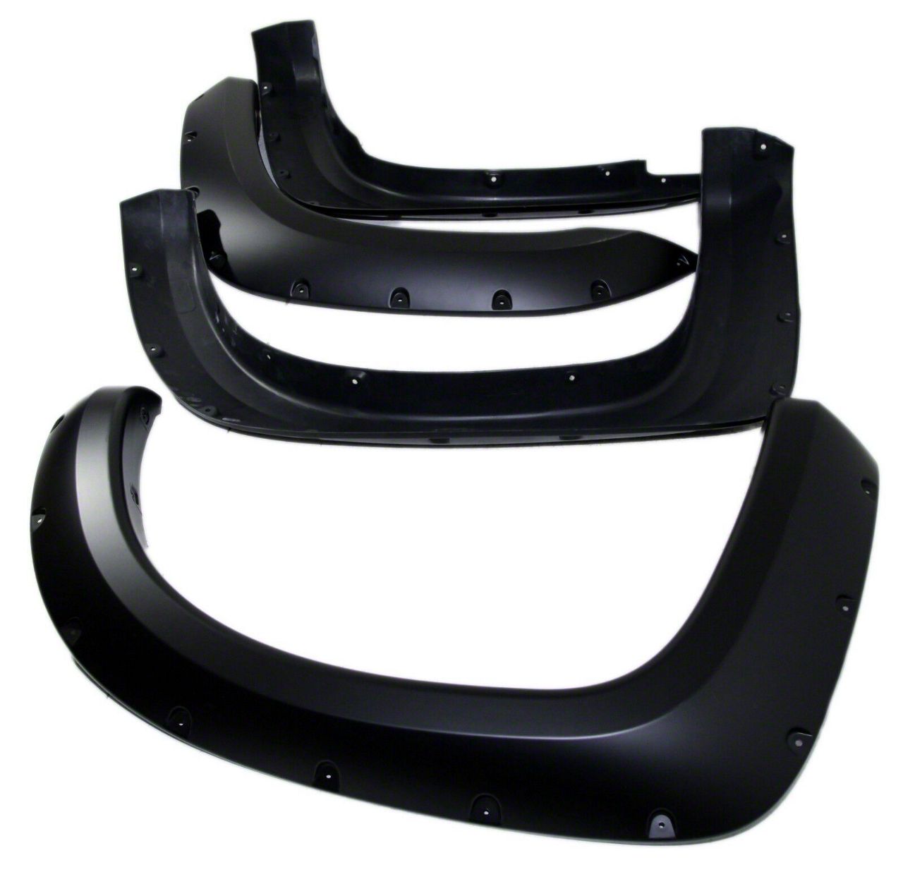 XTREME TRUX Textured Black Fender Flares – Full Set For 2005-2011 Toyota Tacoma 6' Bed – USA Made