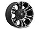 Fuel Wheels Vapor Matte Black with Gray Tint 6-Lug Wheel; 18x9; 1mm Offset (05-15 Tacoma)