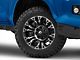 Fuel Wheels Vapor Matte Black with Gray Tint 6-Lug Wheel; 18x9; 1mm Offset (16-23 Tacoma)