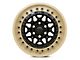 Black Rhino Alpha Matte Black with Sand Lip 6-Lug Wheel; 17x9; 0mm Offset (16-23 Tacoma)