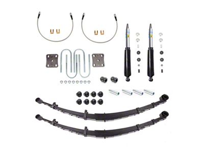 3-Inch Rear Suspension Lift Kit with Expedition Leaf Springs and FOX 2.0 Remote Reservoir Adjustable Shocks (05-23 Tacoma)